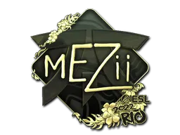 印花 | mezii（金色）| 2022年里约热内卢锦标赛