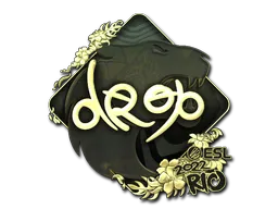 印花 | drop（金色）| 2022年里约热内卢锦标赛