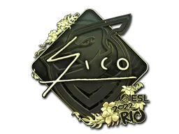 印花 | Sico(金色)| 2022年里约热内卢锦标赛