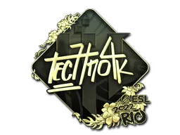 印花 | Techno4K(金色)| 2022年里约热内卢锦标赛