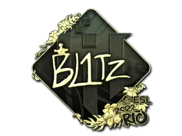 印花 | bLitz(金色)| 2022年里约热内卢锦标赛