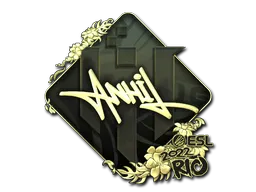 印花 | ANNIHILATION（金色）| 2022年里约热内卢锦标赛