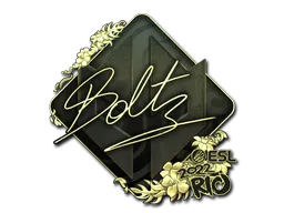 印花 | boltz（金色）| 2022年里约热内卢锦标赛