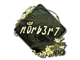 印花 | n0rb3r7（金色）| 2022年里约热内卢锦标赛