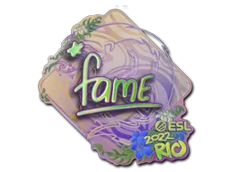 印花 | fame(全息)| 2022年里约热内卢锦标赛