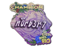 印花 | n0rb3r7（冠军）| 2022年里约热内卢锦标赛
