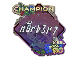 印花 | n0rb3r7（闪耀，冠军）| 2022年里约热内卢锦标赛