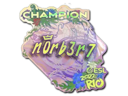 印花 | n0rb3r7（全息，冠军）| 2022年里约热内卢锦标赛