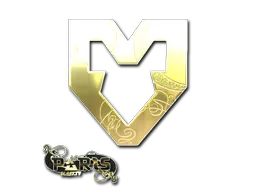 印花 | MOUZ（金色）| 2023年巴黎锦标赛