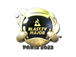 印花 | BLAST.tv(金色)| 2023年巴黎锦标赛