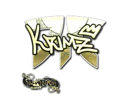 印花 | KRIMZ(金色)| 2023年巴黎锦标赛