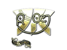 印花 | roeJ（金色）| 2023年巴黎锦标赛