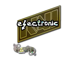 印花 | electronic(闪耀)| 2023年巴黎锦标赛
