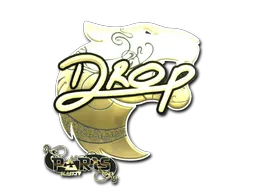 印花 | drop（金色）| 2023年巴黎锦标赛