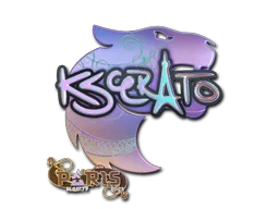 印花 | KSCERATO（全息）| 2023年巴黎锦标赛