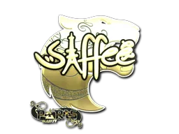印花 | saffee（金色）| 2023年巴黎锦标赛