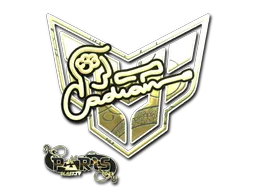 印花 | cadiaN（金色）| 2023年巴黎锦标赛