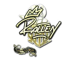 印花 | rallen（金色）| 2023年巴黎锦标赛