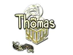 印花 | Thomas（金色）| 2023年巴黎锦标赛