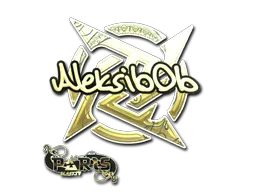 印花 | Aleksib（金色）| 2023年巴黎锦标赛