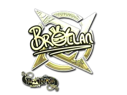 印花 | Brollan（金色）| 2023年巴黎锦标赛