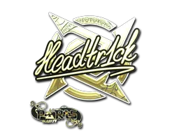 印花 | headtr1ck（金色）| 2023年巴黎锦标赛