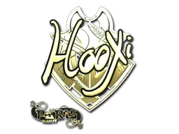 印花 | HooXi（金色）| 2023年巴黎锦标赛