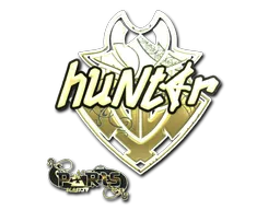 印花 | huNter-(金色)| 2023年巴黎锦标赛
