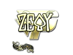 印花 | zevy(金色)| 2023年巴黎锦标赛