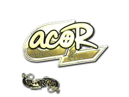 印花 | acoR（金色）| 2023年巴黎锦标赛