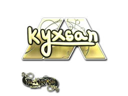 印花 | kyxsan(金色)| 2023年巴黎锦标赛