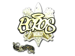 印花 | BOROS（金色）| 2023年巴黎锦标赛