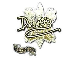 印花 | DemQQ（金色）| 2023年巴黎锦标赛