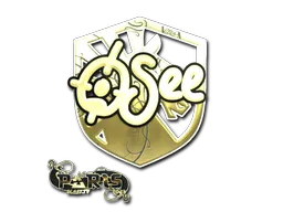 印花 | oSee（金色）| 2023年巴黎锦标赛