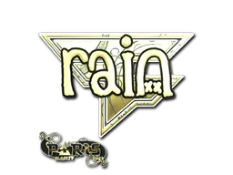 印花 | rain（金色）| 2023年巴黎锦标赛