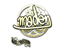 印花 | maden（金色）| 2023年巴黎锦标赛