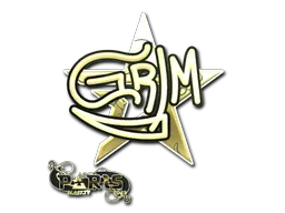 印花 | Grim(金色)| 2023年巴黎锦标赛