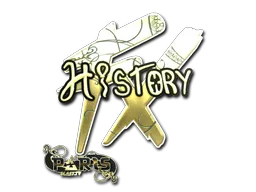 印花 | History(金色)| 2023年巴黎锦标赛