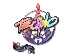 印花 | Techno4K（全息）| 2023年巴黎锦标赛
