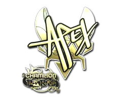 印花 | apEX（金色，冠军）| 2023年巴黎锦标赛