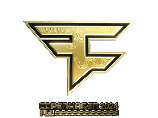 印花 | FaZe Clan（金色）| 2024年哥本哈根锦标赛
