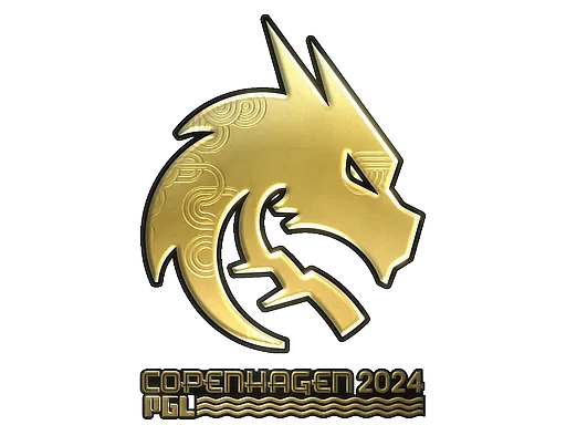 印花 | Team Spirit（金色）| 2024年哥本哈根锦标赛