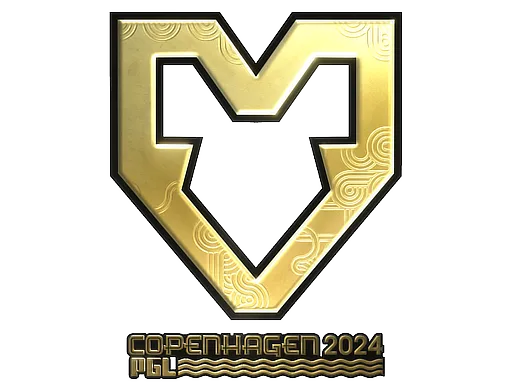 印花 | MOUZ（金色）| 2024年哥本哈根锦标赛