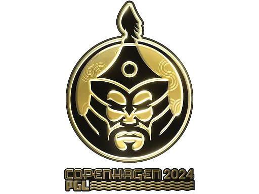 印花 | The MongolZ（金色）| 2024年哥本哈根锦标赛