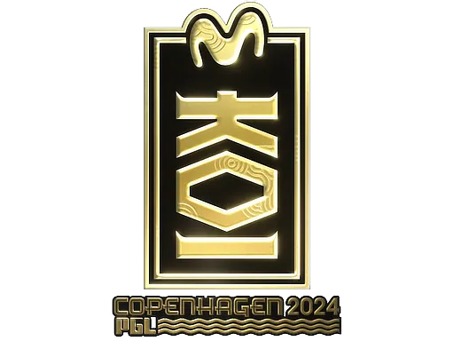 印花 | KOI(金色)| 2024年哥本哈根锦标赛
