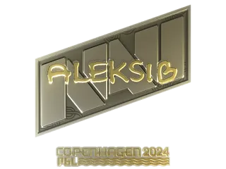 印花 | Aleksib（金色）| 2024年哥本哈根锦标赛