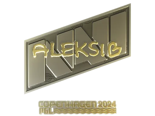 印花 | Aleksib（金色）| 2024年哥本哈根锦标赛