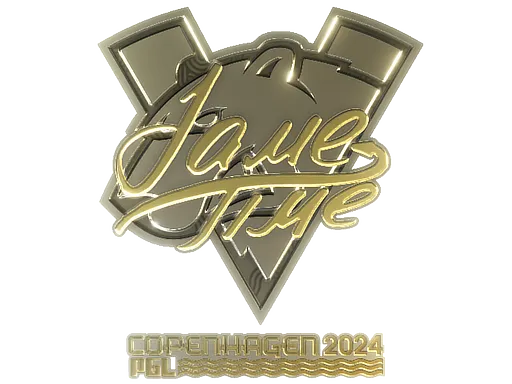 印花 | Jame（金色）| 2024年哥本哈根锦标赛