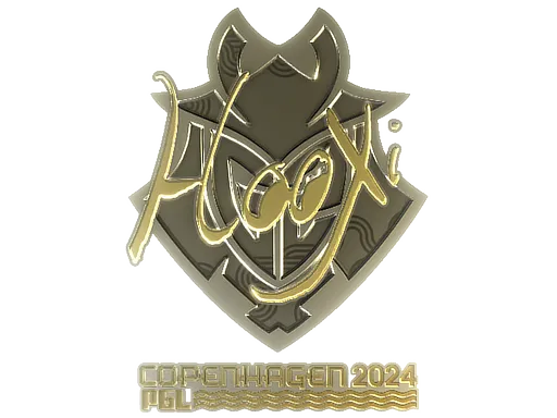 印花 | HooXi（金色）| 2024年哥本哈根锦标赛