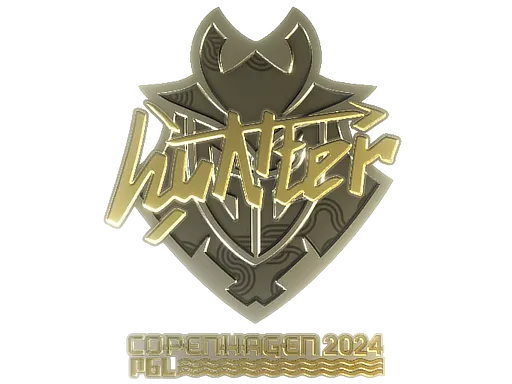印花 | huNter-(金色)| 2024年哥本哈根锦标赛